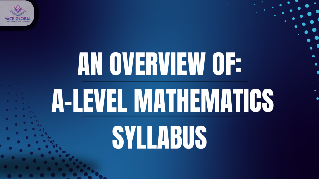 A-leel mathemtaics syllabus