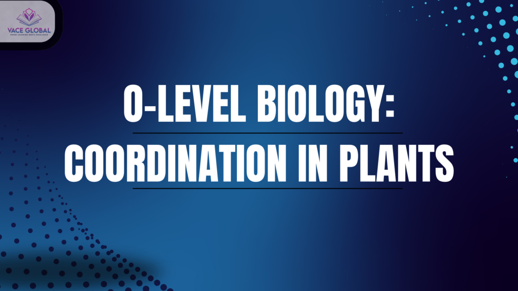 Coordination in Plants