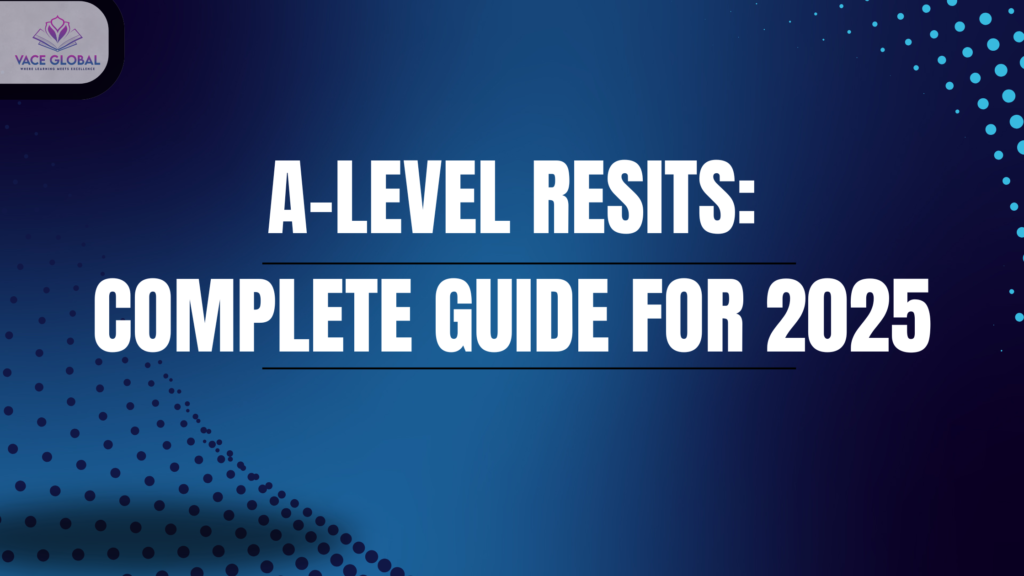 A-level resits for 2025