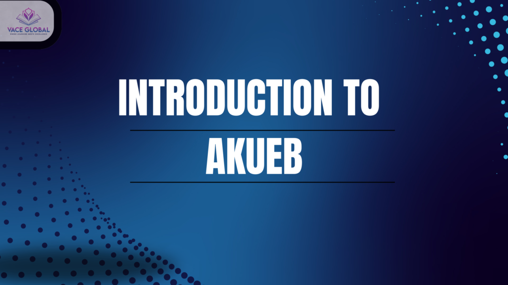 Introduction to AKUEB