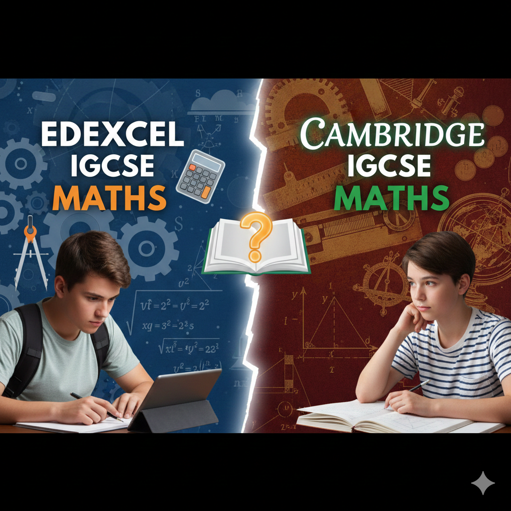 Edexcel IGCSE Maths vs. Cambridge IGCSE Maths