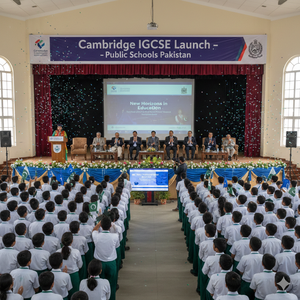 Launch of IGCSE in schools in Pakistan